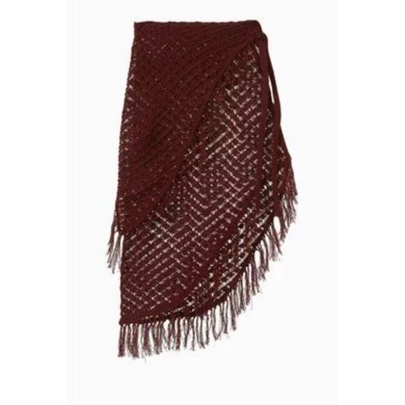 Savannah Morrow Ammoudi Mini Skirt in Cotton-knit NEW - Picture 4 of 6